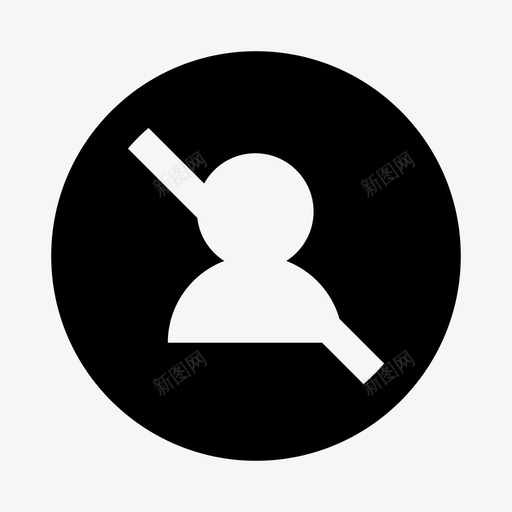 黑名单添加svg_新图网 https://ixintu.com 黑名单 添加
