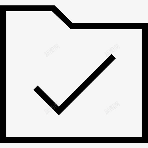 文件夹接受复选标记svg_新图网 https://ixintu.com 数据 文件夹 接受 复选 标记 存储 用户界面 图标