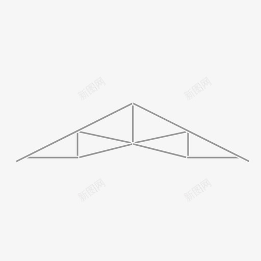 桁架桥梁工程svg_新图网 https://ixintu.com 桁架 桥梁 工程 屋顶 结构 木材