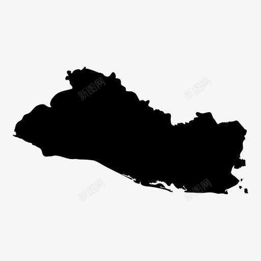 萨尔瓦多中美洲地理svg_新图网 https://ixintu.com 萨尔瓦多 地图 中美洲 地理 圣萨尔瓦多