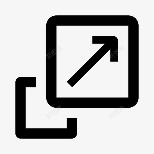 新建选项卡新选项卡箭头svg_新图网 https://ixintu.com 选项 新建 卡新 箭头 浏览器 界面