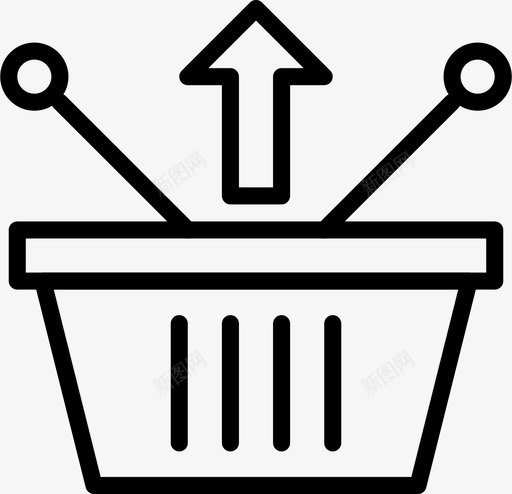 从篮子中移除商业商店svg_新图网 https://ixintu.com 篮子 中移 购物 商业 商店 提纲
