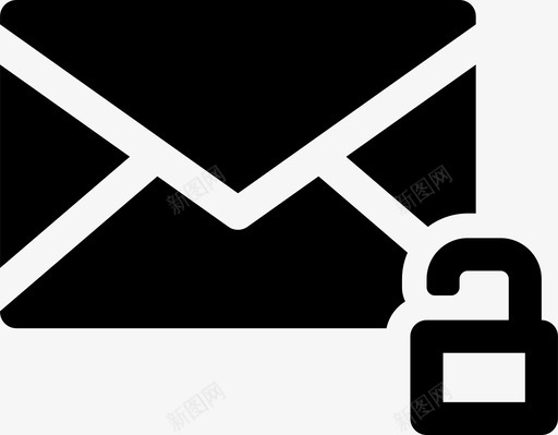 信封可用电子邮件svg_新图网 https://ixintu.com 信封 可用 电子邮件 邮件 锁定 保护 填充 信件