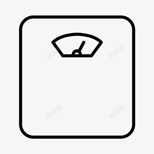 体重秤运动健身svg_新图网 https://ixintu.com 体重 运动 健身 医疗 私人 教练