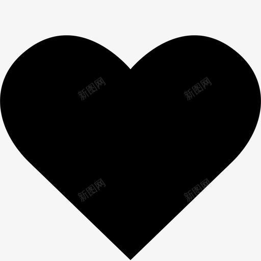 心心形像svg_新图网 https://ixintu.com 心心 心形 心像