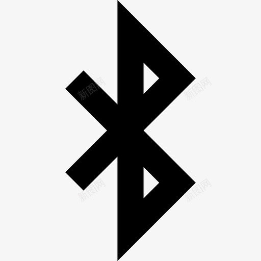 蓝牙蓝牙标志数据共享svg_新图网 https://ixintu.com 蓝牙 标志 数据 共享 技术 无线 线路 要素 图标
