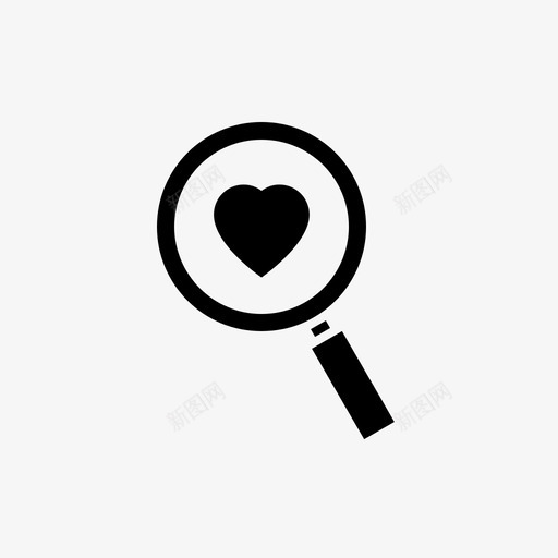 寻找用心定位svg_新图网 https://ixintu.com 寻找 用心 定位