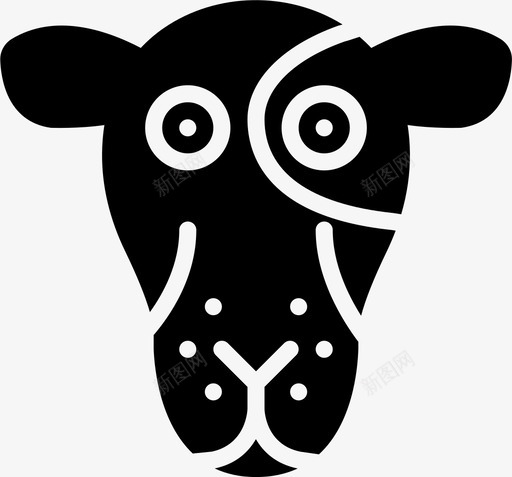 骆驼动物宠物svg_新图网 https://ixintu.com 动物 骆驼 宠物 野生动物 史密 固体