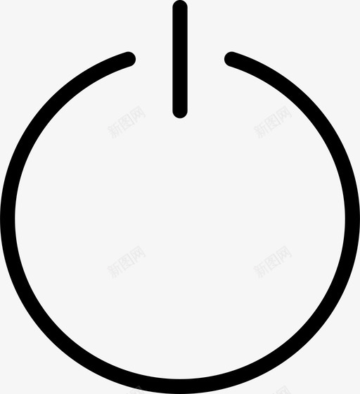 电源按钮控制svg_新图网 https://ixintu.com 电源 按钮 控制 电力 能源 关闭 技术