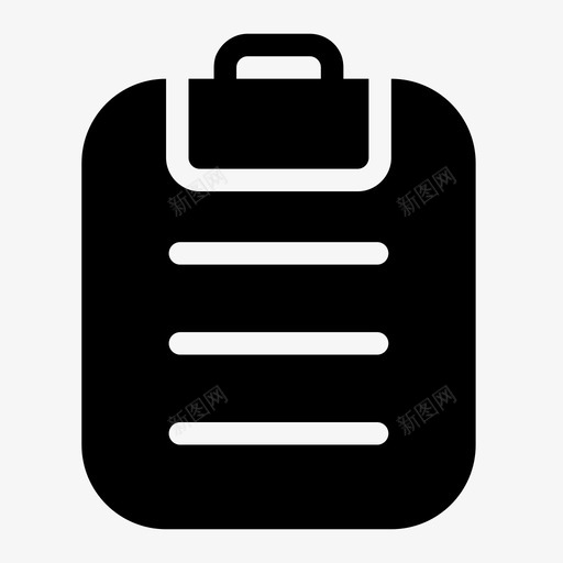 记事本笔记书写svg_新图网 https://ixintu.com 记事本 笔记 书写 线性 方形 填充