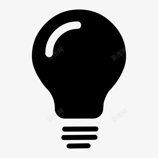 白灯svg_新图网 https://ixintu.com 白灯