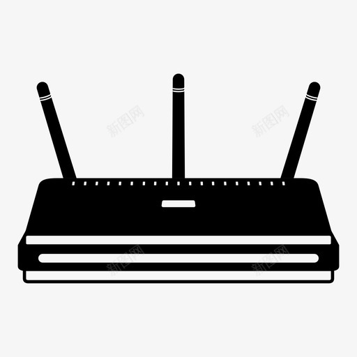 路由器设备网络svg_新图网 https://ixintu.com 路由器 网络 设备