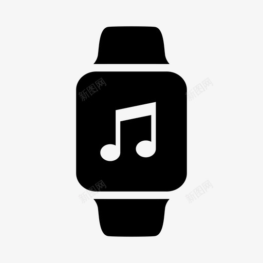观看音乐itunes播放svg_新图网 https://ixintu.com 观看 音乐 播放 歌曲
