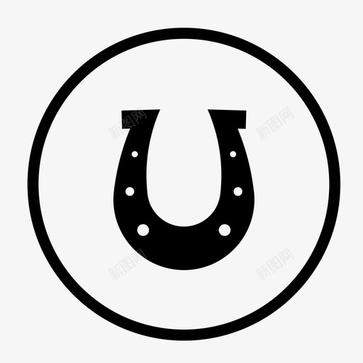 马蹄铁爱尔兰幸运svg_新图网 https://ixintu.com 幸运 马蹄铁 爱尔兰 帕特 帕特里 里克