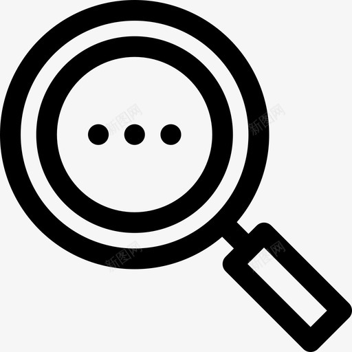 搜索查找挂起svg_新图网 https://ixintu.com 搜索 查找 挂起 处理 扫描 等待 数字 生态系统