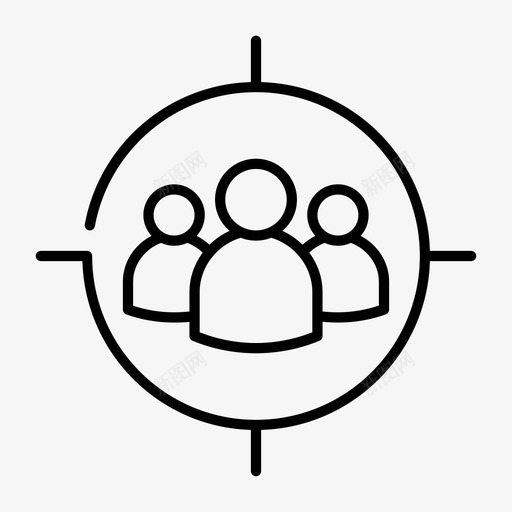 目标受众社区搜索引擎优化svg_新图网 https://ixintu.com 目标 受众 社区 搜索引擎 优化 网页 管理