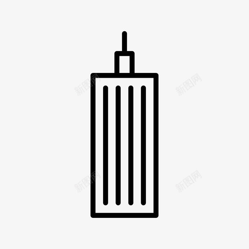 摩天大楼城市房地产svg_新图网 https://ixintu.com 摩天大楼 城市 房地产 塔楼