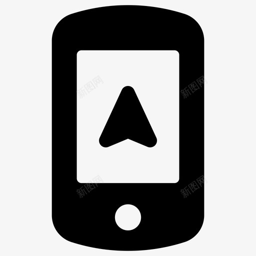 移动gpsgps导航移动导航svg_新图网 https://ixintu.com 移动 导航 手机 单声道 声道
