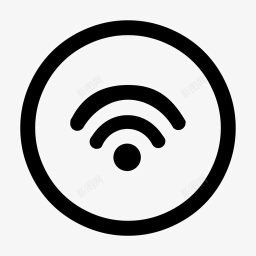 wifi月均链接频率svg_新图网 https://ixintu.com 月均 链接 频率