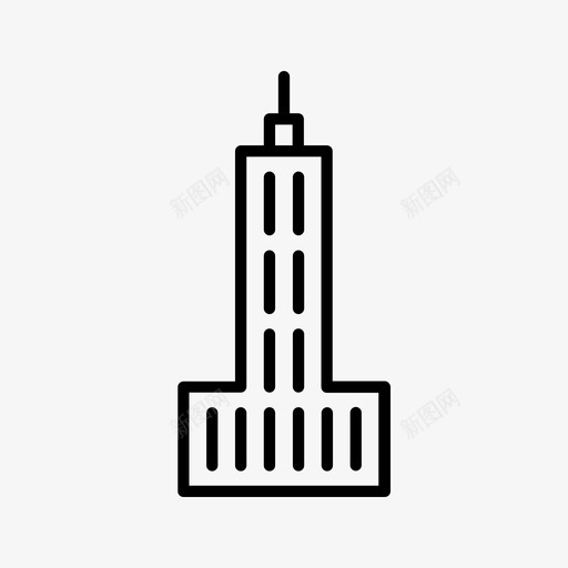 摩天大楼城市房地产svg_新图网 https://ixintu.com 摩天大楼 城市 房地产 塔楼
