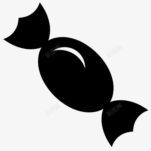 糖果生日快乐svg_新图网 https://ixintu.com 糖果 生日 快乐 派对 甜食 食物