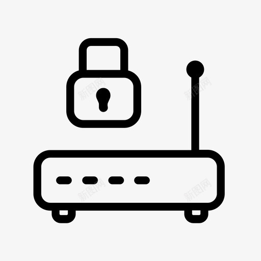 互联网安全调制解调器在线svg_新图网 https://ixintu.com 互联网 安全 调制解调器 在线 路由器