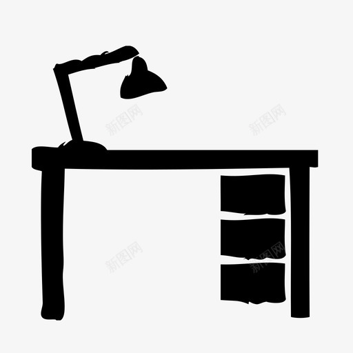书桌教育实验svg_新图网 https://ixintu.com 书桌 教育 实验 实验学 学习 学校 科学 素描