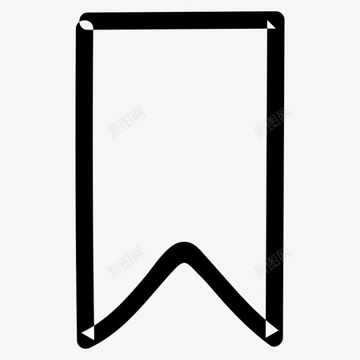 书签奖项浏览器svg_新图网 https://ixintu.com 书签 奖项 浏览器 收藏夹 手绘 图标