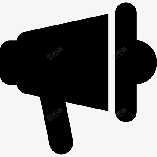 扩音器广告响亮svg_新图网 https://ixintu.com 扩音器 广告 响亮 搜索引擎 优化 数字 营销 字形 图标