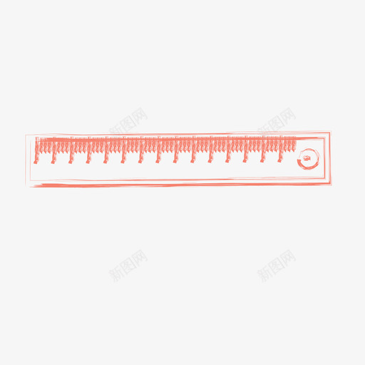 直尺手动工具英寸svg_新图网 https://ixintu.com 直尺 手动工具 英寸 测量