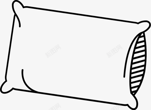 枕头舒适垫子svg_新图网 https://ixintu.com 枕头 舒适 垫子 梦想 睡眠