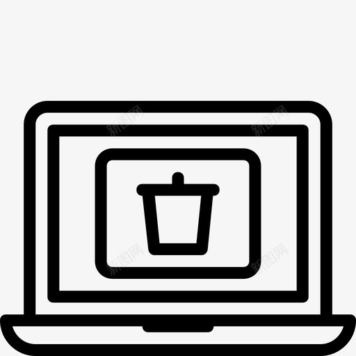 垃圾笔记本电脑垃圾笔记本垃圾箱svg_新图网 https://ixintu.com 垃圾 笔记本 电脑 垃圾箱 功能 概述 收集