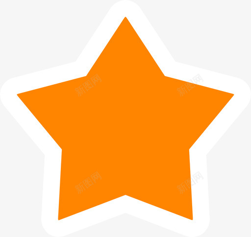 颜色版星星svg_新图网 https://ixintu.com 颜色 色版 星星