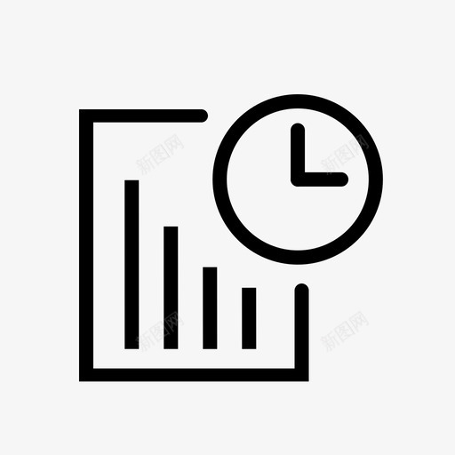 历史数据分析1svg_新图网 https://ixintu.com 历史 数据分析