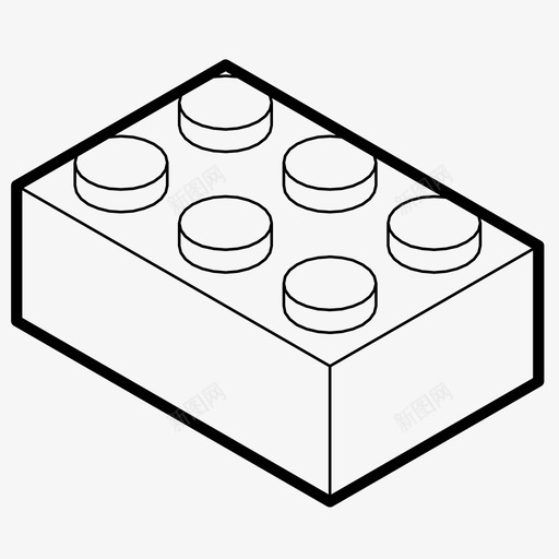 乐高积木积木构装师svg_新图网 https://ixintu.com 积木 乐高 构装师 游戏 玩具