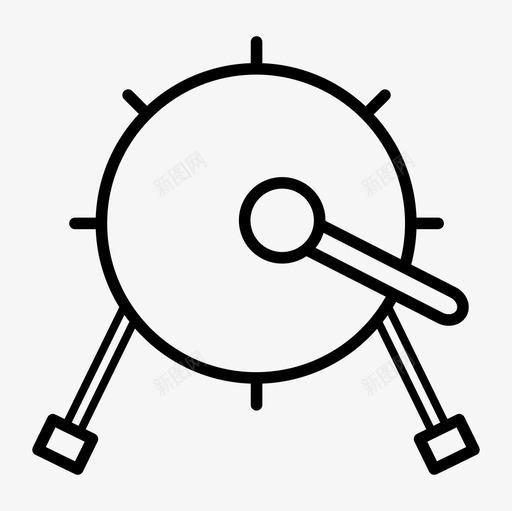 低音鼓乐器音乐svg_新图网 https://ixintu.com 低音 音鼓 乐器 音乐