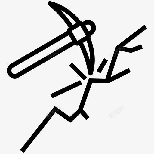 采矿比特币开采区块链svg_新图网 https://ixintu.com 比特 加密 货币 采矿 开采 区块 黄金 鹤嘴
