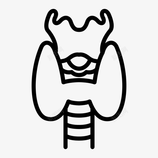 甲状腺癌svg_新图网 https://ixintu.com 甲状腺
