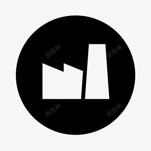 工厂污染危险svg_新图网 https://ixintu.com 工厂 污染 危险 能源 全球 变暖 工业 环保