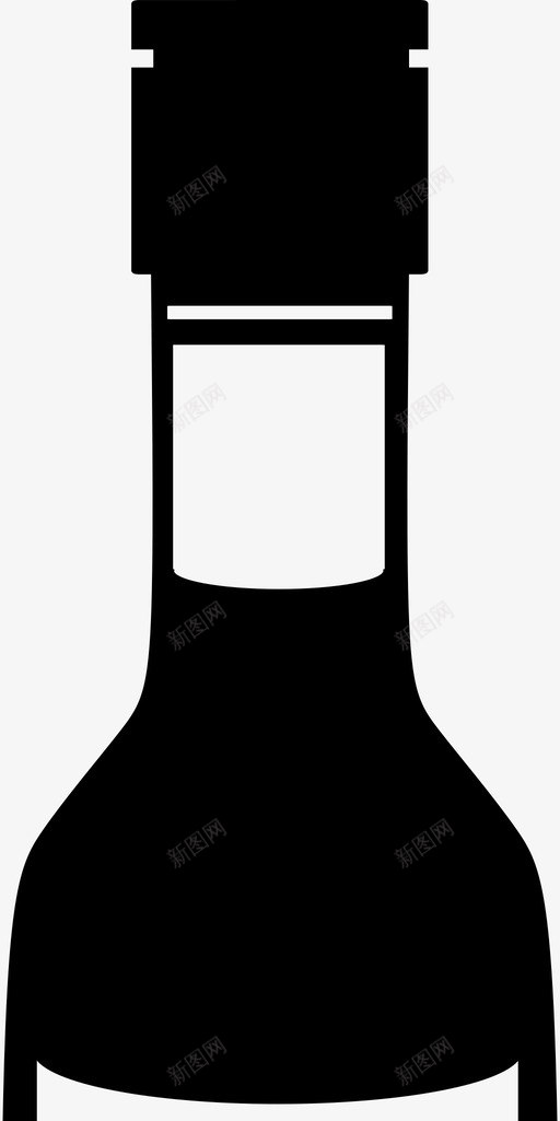 伏特加瓶酒精酒瓶svg_新图网 https://ixintu.com 伏特加 酒精 酒瓶 瓶子