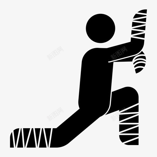 泰拳拳击手武术svg_新图网 https://ixintu.com 泰拳 拳击手 武术 自卫 姿势 人和 活动