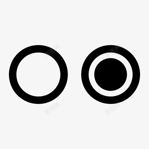 单选按钮选中窗体元素svg_新图网 https://ixintu.com 单选 按钮 选中 窗体 元素 复选框 精灵 集合