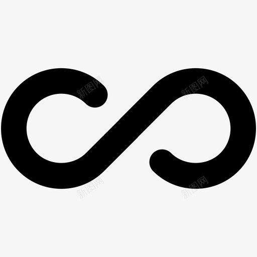 无限不可测量柠檬形svg_新图网 https://ixintu.com 无限 不可测 可测量 柠檬 循环 数学 符号 形状 网络 用户界面 图标