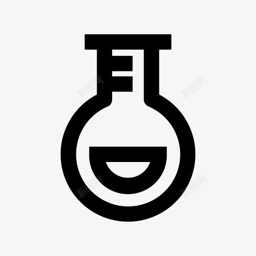 圆底烧瓶实验室科学svg_新图网 https://ixintu.com 圆底 烧瓶 实验室 科学