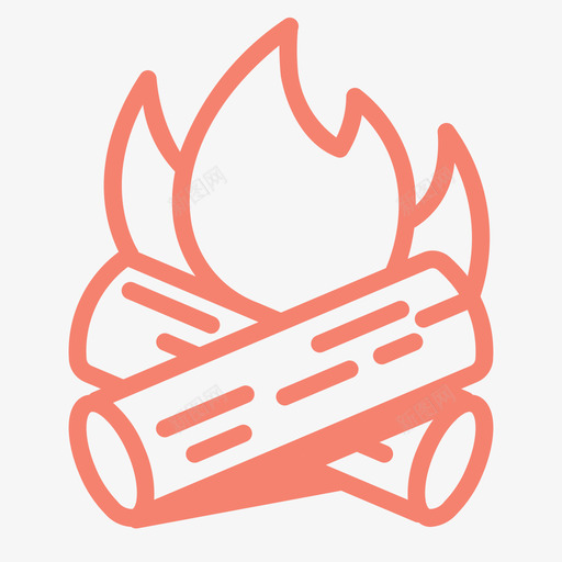篝火野营远足svg_新图网 https://ixintu.com 篝火 野营 远足 户外 坎普