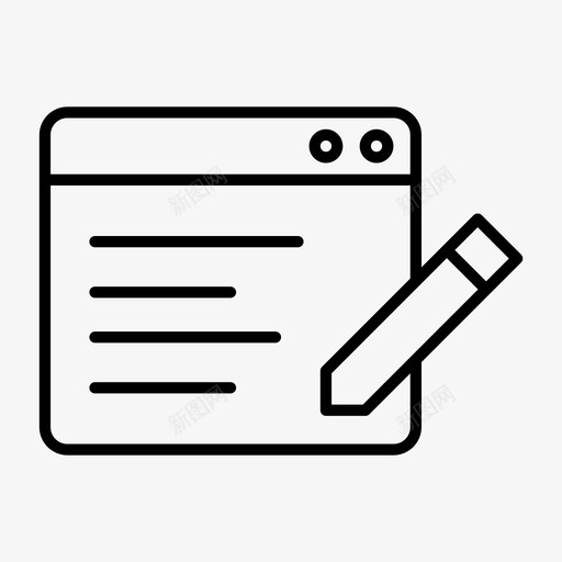 内容博客版面svg_新图网 https://ixintu.com 内容 博客 版面 文本 网页 打印