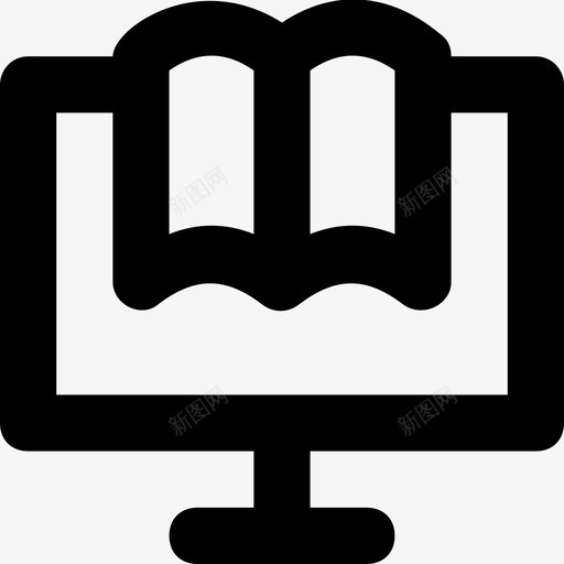 培训书籍电子文档svg_新图网 https://ixintu.com 培训 书籍 电子 文档 讲座 在线培训 银行 金融 材料 平滑 线图