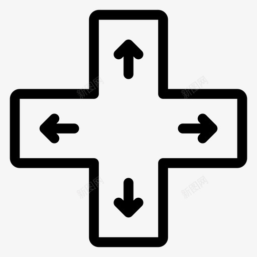 控件选项面板svg_新图网 https://ixintu.com 控件 选项 面板 播放 播放器 遥控器 业务 线图 图标