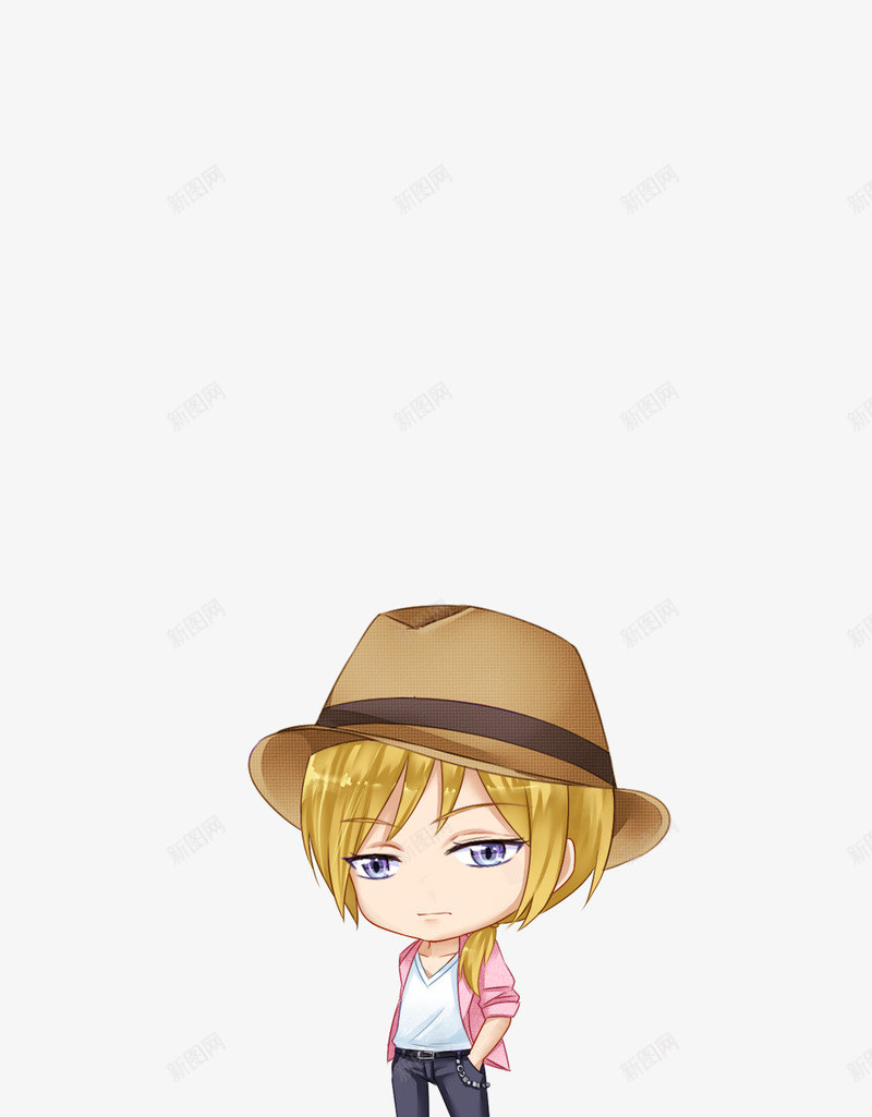 花心男Q版l2png免抠素材_新图网 https://ixintu.com 花心 男版