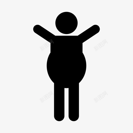 肥胖男人bmi肥胖svg_新图网 https://ixintu.com 肥胖 男人 超重 肚子 不健康